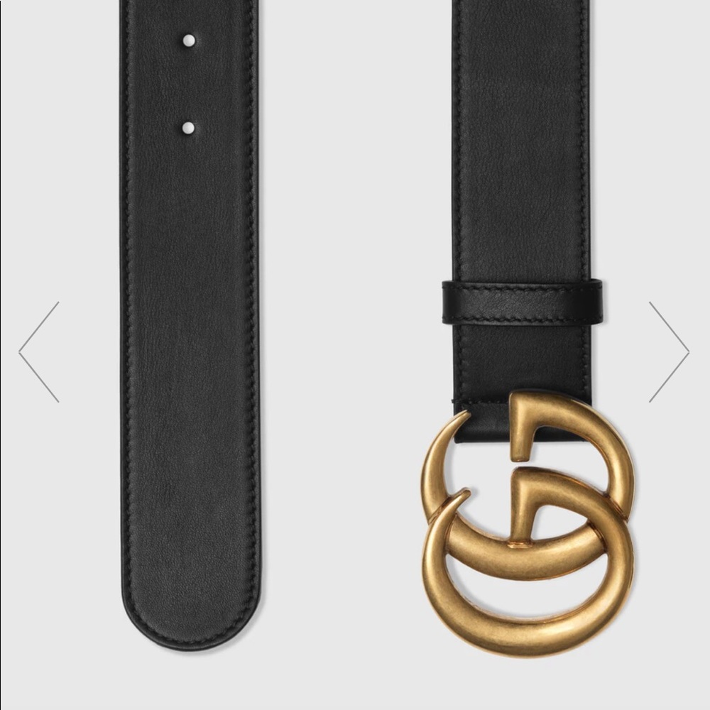 SOLD OTHER SITE !!!!Beautiful Gucc Belt β worn once β like new NWOT !!!π€π€ - Picture 4 of 4